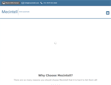 Tablet Screenshot of mecintell.com